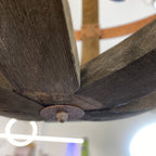 Oaks Lighting - Torsten Wooden Lantern Pendant Light Oaks Lighting 4573/3 WD - Luminosity Designs Ltd