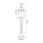 Luminosity Designs - Tower Post Lantern - Luminosity Designs Ltd