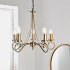 Endon - Trafford 5 Light Chandelier - Luminosity Designs Ltd