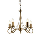 Endon - Trafford 5 Light Chandelier - Luminosity Designs Ltd