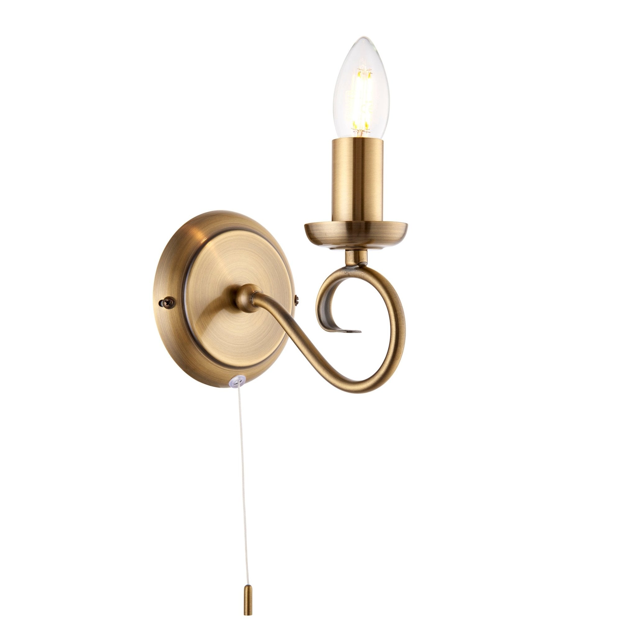 Endon - Trafford Single Wall Light - Luminosity Designs Ltd