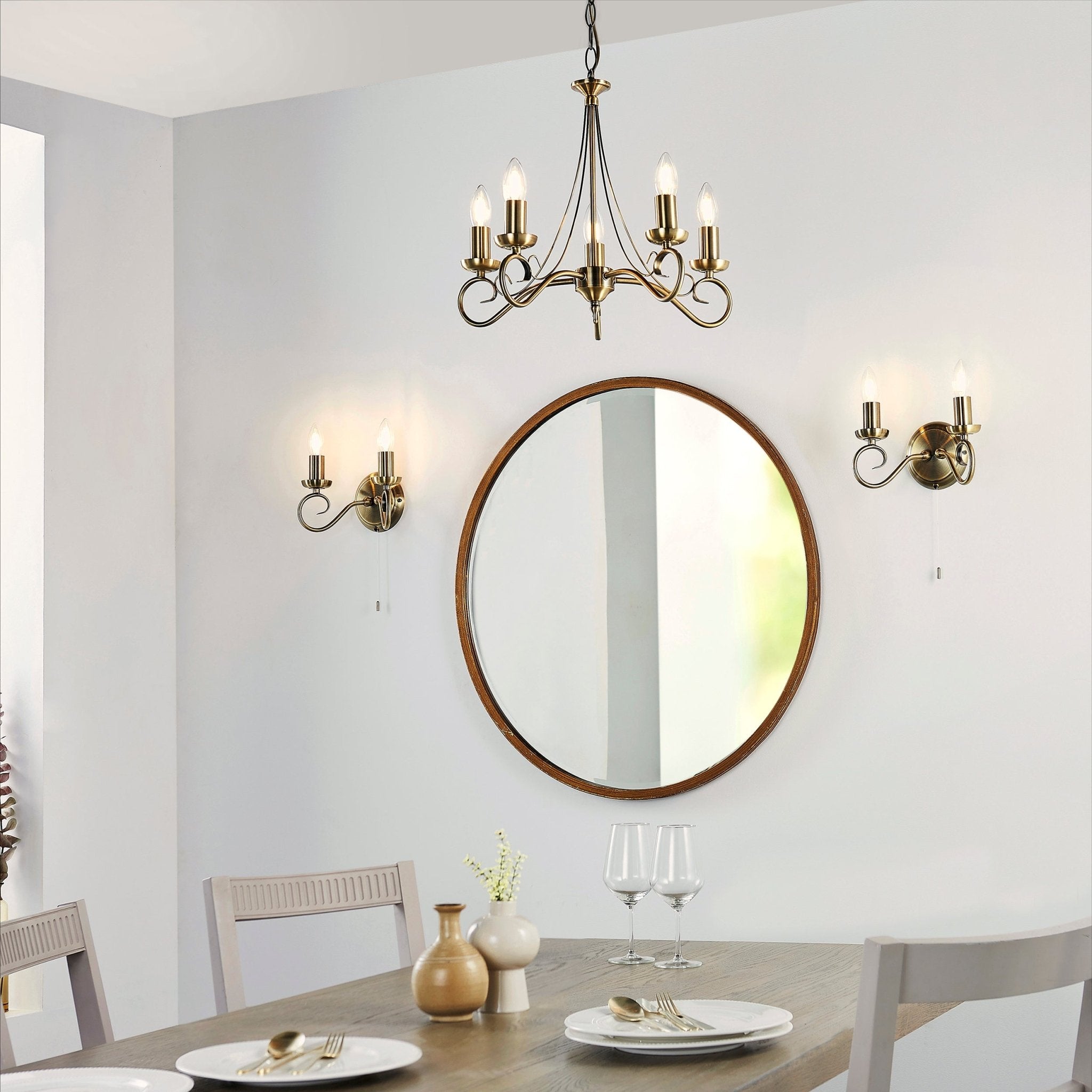 Endon - Trafford Single Wall Light - Luminosity Designs Ltd