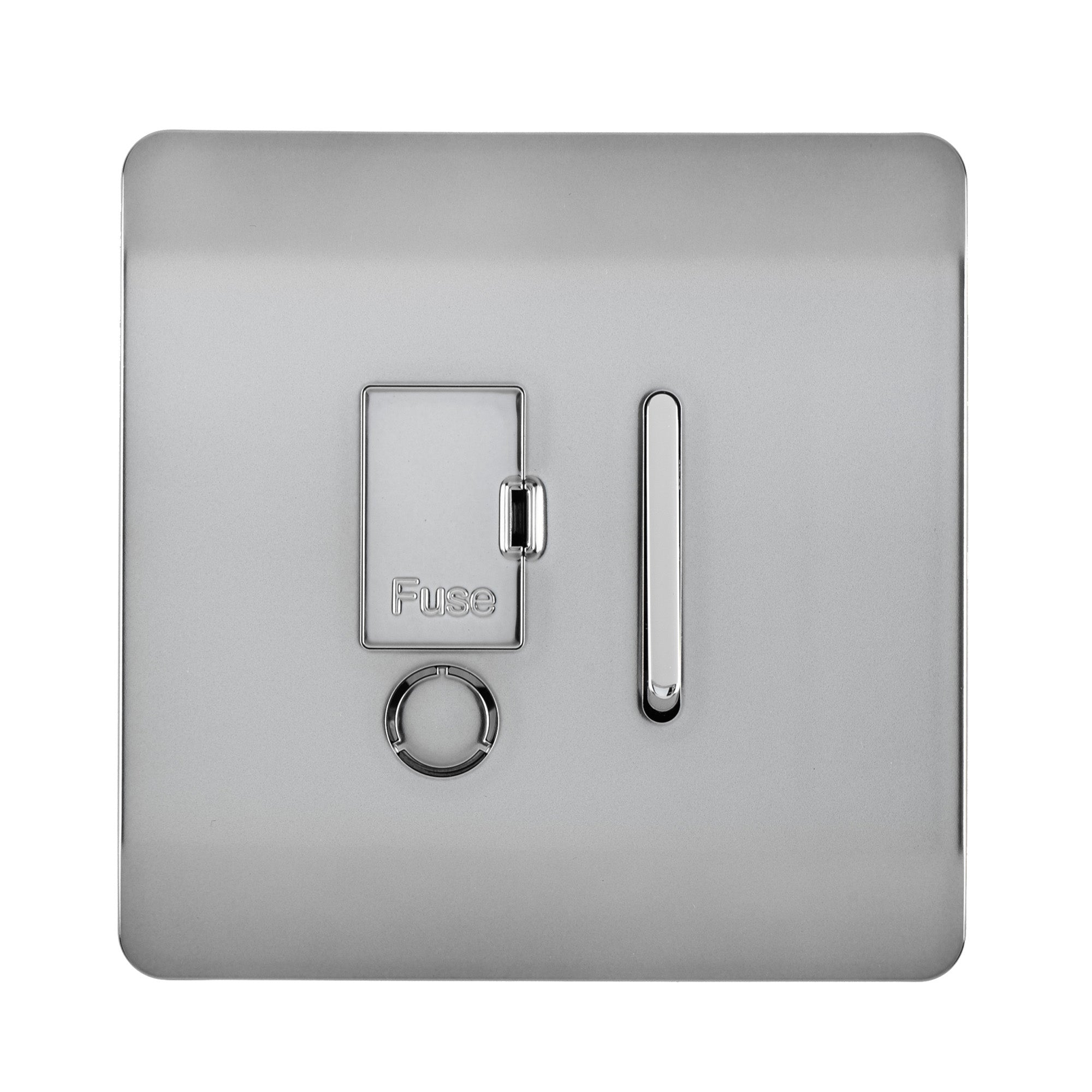 Trendiswitch - Trendi 13A Switch Fused Spur with Optional Flex Outlet - Luminosity Designs Ltd
