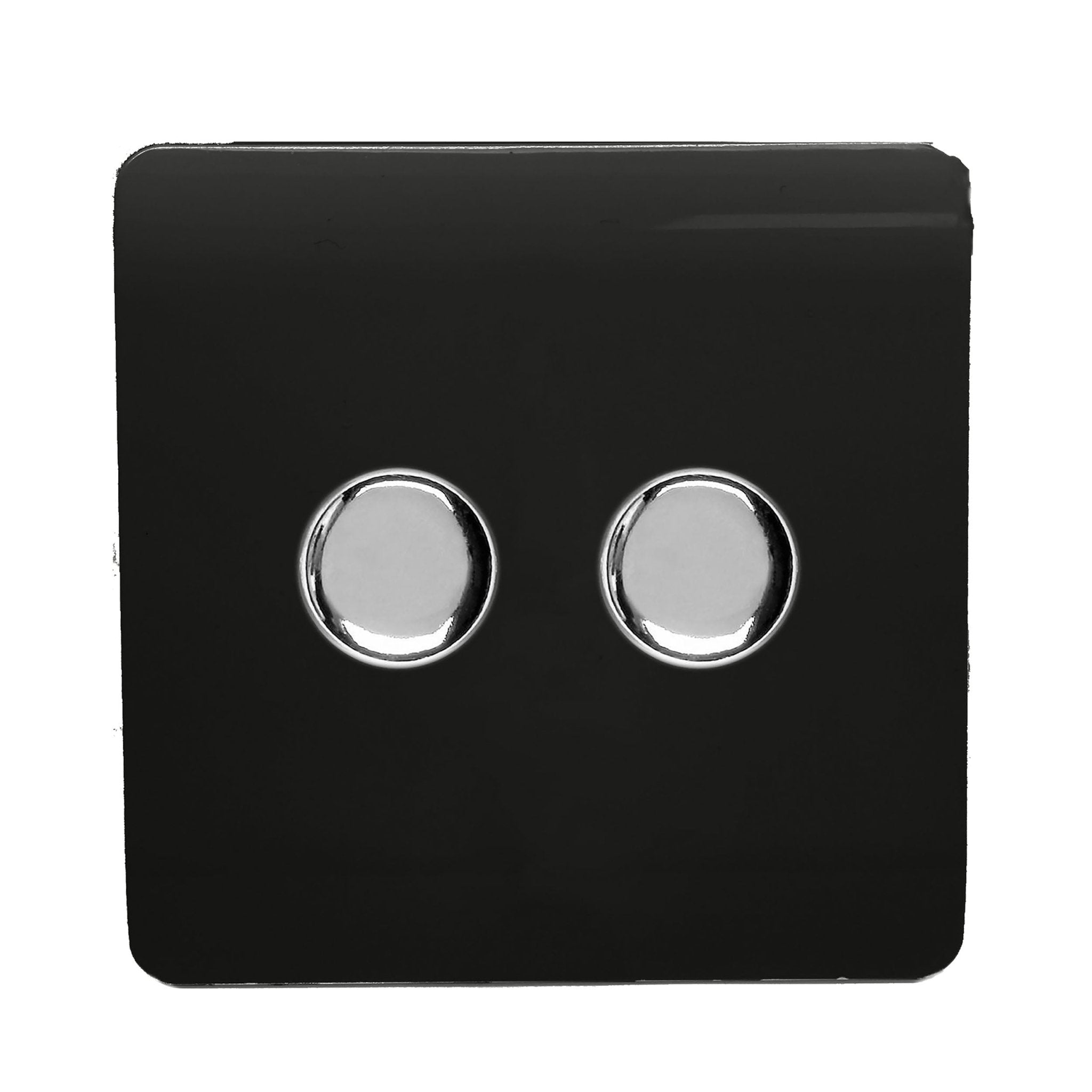 Trendiswitch - Trendi 2 gang Double 210W LED Dimmer - Luminosity Designs Ltd