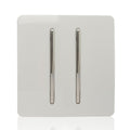 Trendiswitch - Trendi 2 gang Light Switch - Luminosity Designs Ltd