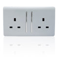 Trendiswitch - Trendi 2 gang Socket Long Switch - Luminosity Designs Ltd