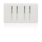 Trendiswitch - Trendi 4 gang Light Switch Double Plate - Luminosity Designs Ltd