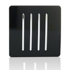Trendiswitch - Trendi 4 gang Light Switch Single Plate - Luminosity Designs Ltd