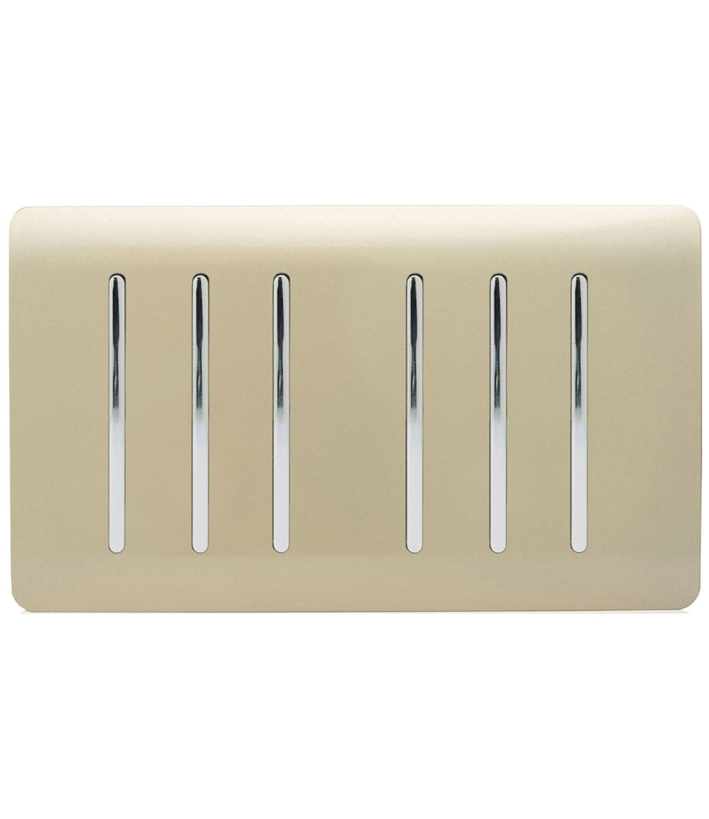 Trendiswitch - Trendi 6G 2 Way Light Switch - Luminosity Designs Ltd