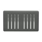 Trendiswitch - Trendi 8G 2 Way Light Switch - Luminosity Designs Ltd