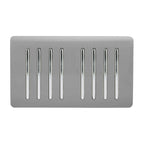 Trendiswitch - Trendi 8G 2 Way Light Switch - Luminosity Designs Ltd