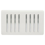 Trendiswitch - Trendi 8G 2 Way Light Switch - Luminosity Designs Ltd