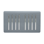 Trendiswitch - Trendi 8G 2 Way Light Switch - Luminosity Designs Ltd