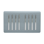 Trendiswitch - Trendi 8G 2 Way Light Switch - Luminosity Designs Ltd