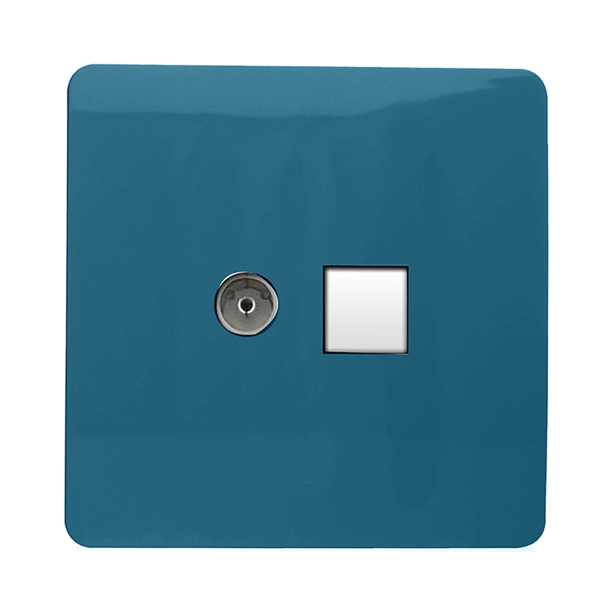 Trendiswitch - Trendi Co - Ax TV and PC Ethernet Socket - Luminosity Designs Ltd