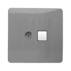 Trendiswitch - Trendi Co - Ax TV and RJ11 Telephone Socket - Luminosity Designs Ltd