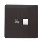 Trendiswitch - Trendi Co - Ax TV and RJ11 Telephone Socket - Luminosity Designs Ltd