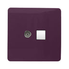 Trendiswitch - Trendi Co - Ax TV and RJ11 Telephone Socket - Luminosity Designs Ltd