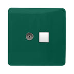 Trendiswitch - Trendi Co - Ax TV and RJ11 Telephone Socket - Luminosity Designs Ltd