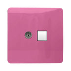 Trendiswitch - Trendi Co - Ax TV and RJ11 Telephone Socket - Luminosity Designs Ltd