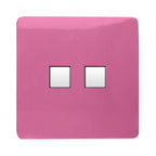 Trendiswitch - Trendi R45 cat 5/6 Twin Data Outlet Socket - PC Ethernet - Luminosity Designs Ltd