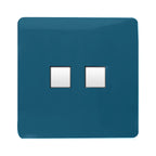 Trendiswitch - Trendi RJ11 Double Telephone Socket - Luminosity Designs Ltd