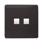 Trendiswitch - Trendi RJ11 Double Telephone Socket - Luminosity Designs Ltd