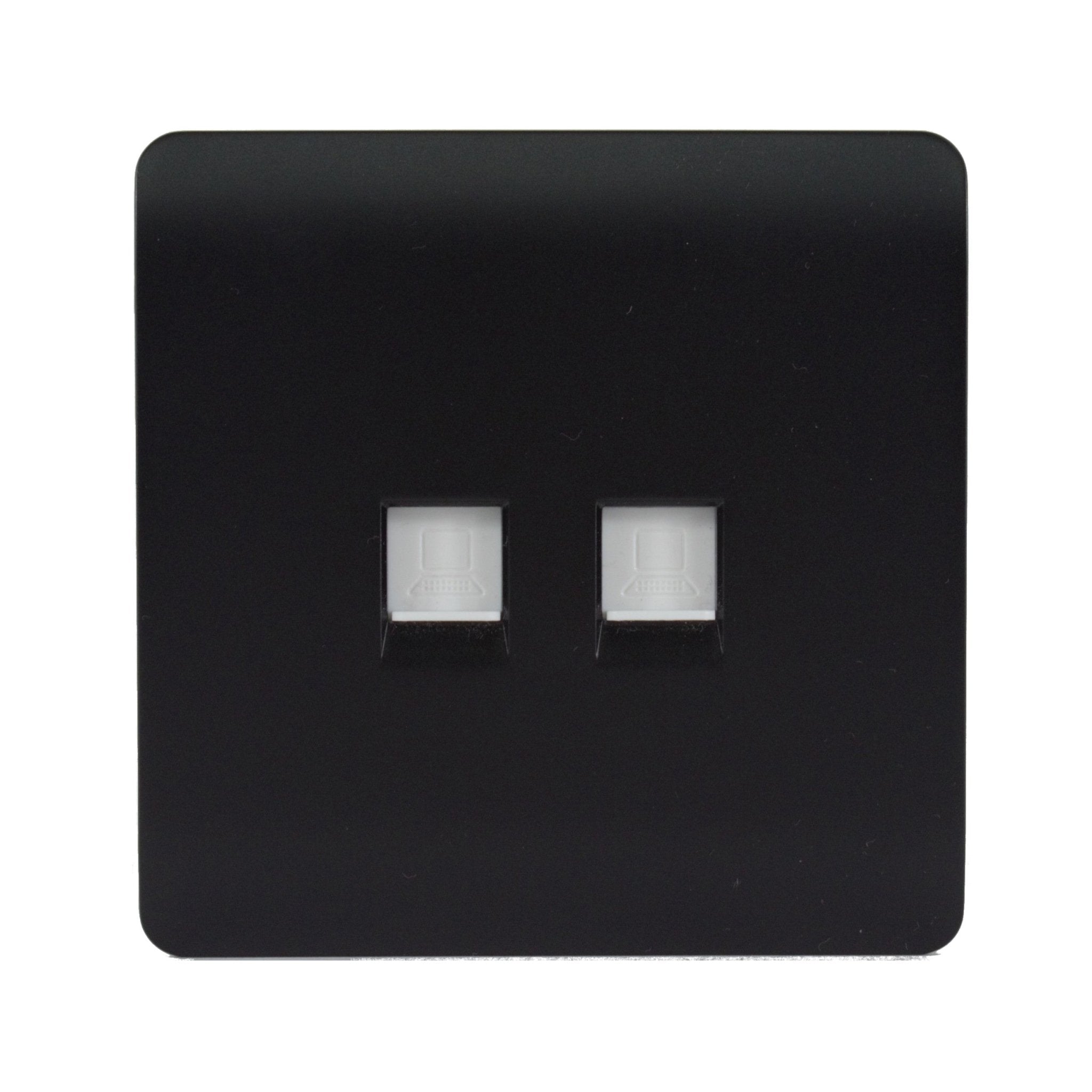 Trendiswitch - Trendi RJ11 Double Telephone Socket - Luminosity Designs Ltd