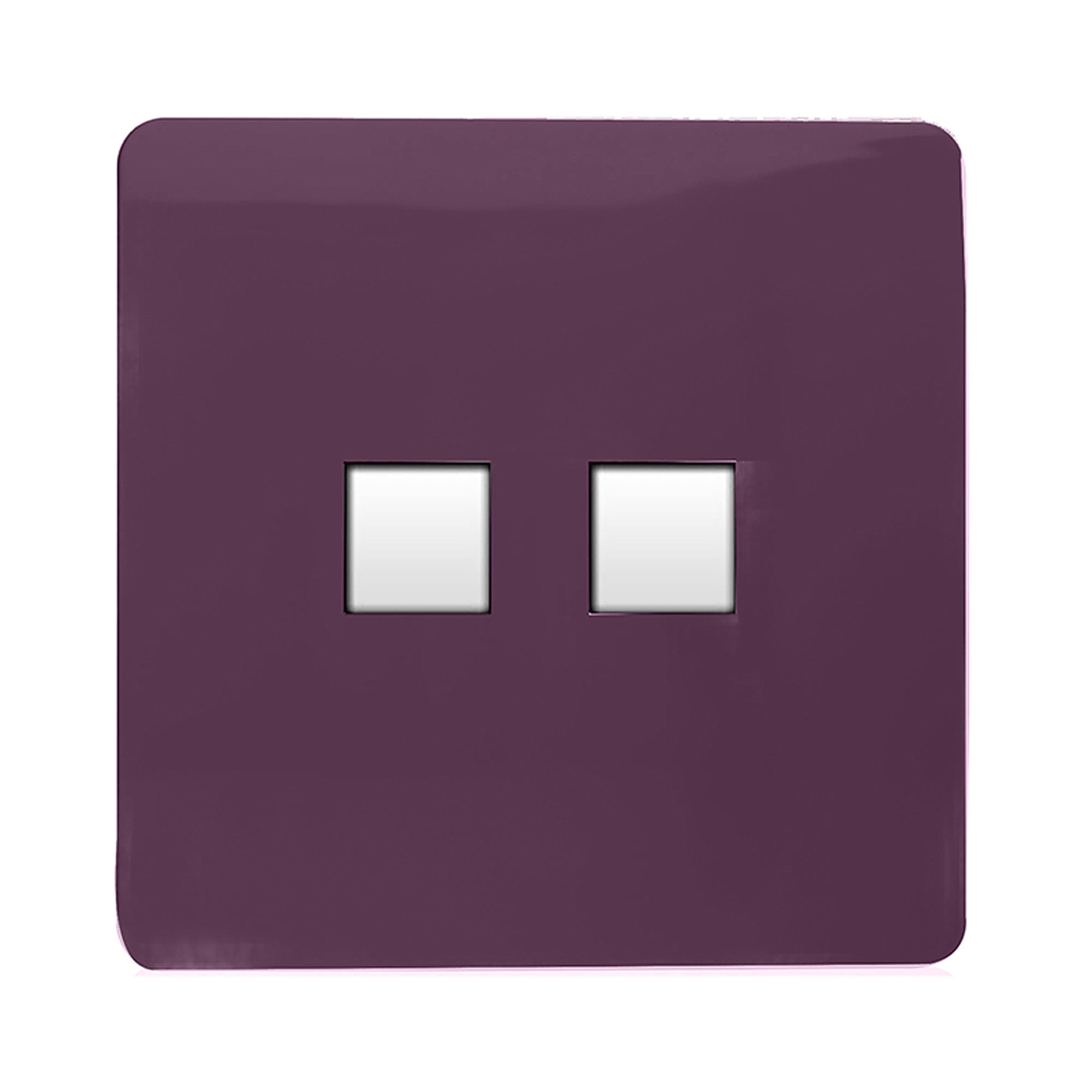 Trendiswitch - Trendi RJ11 Telephone and PC Ethernet Socket - Luminosity Designs Ltd