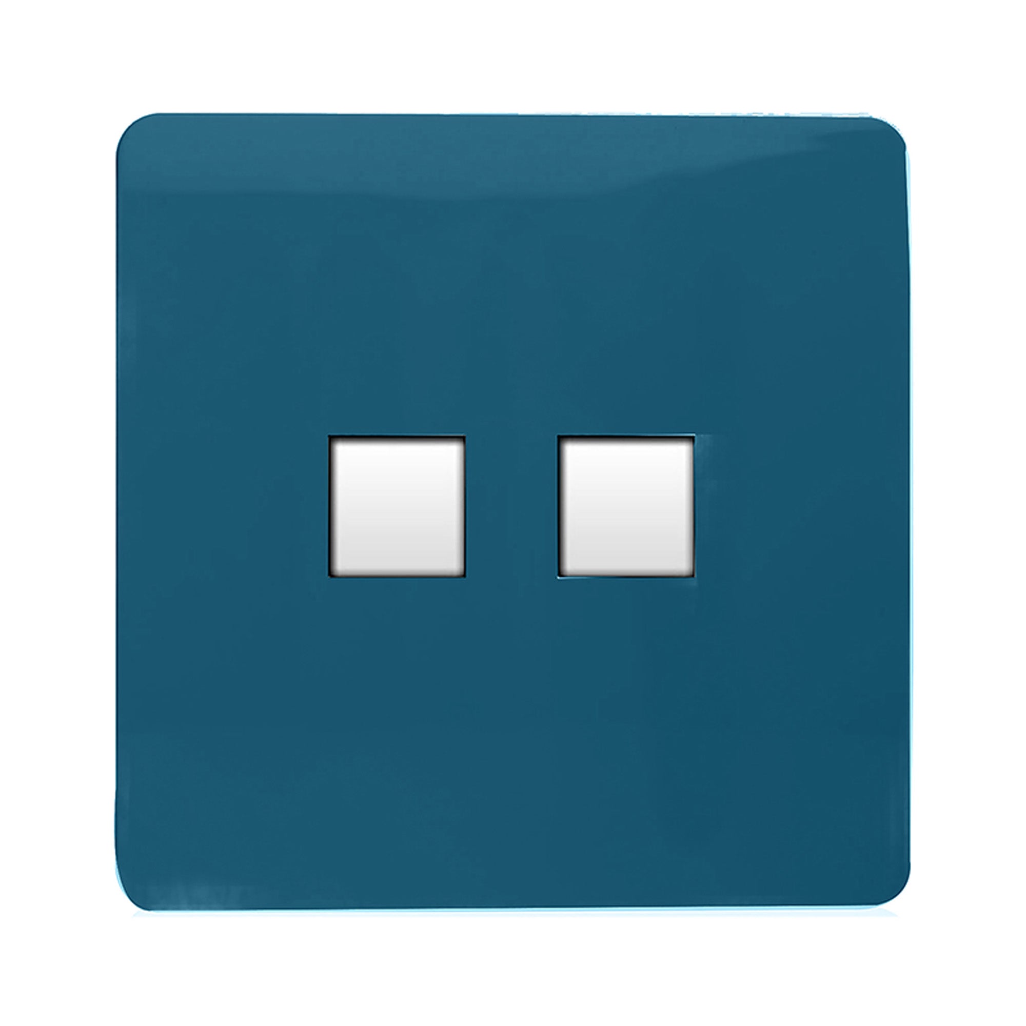 Trendiswitch - Trendi RJ11 Telephone and PC Ethernet Socket - Luminosity Designs Ltd