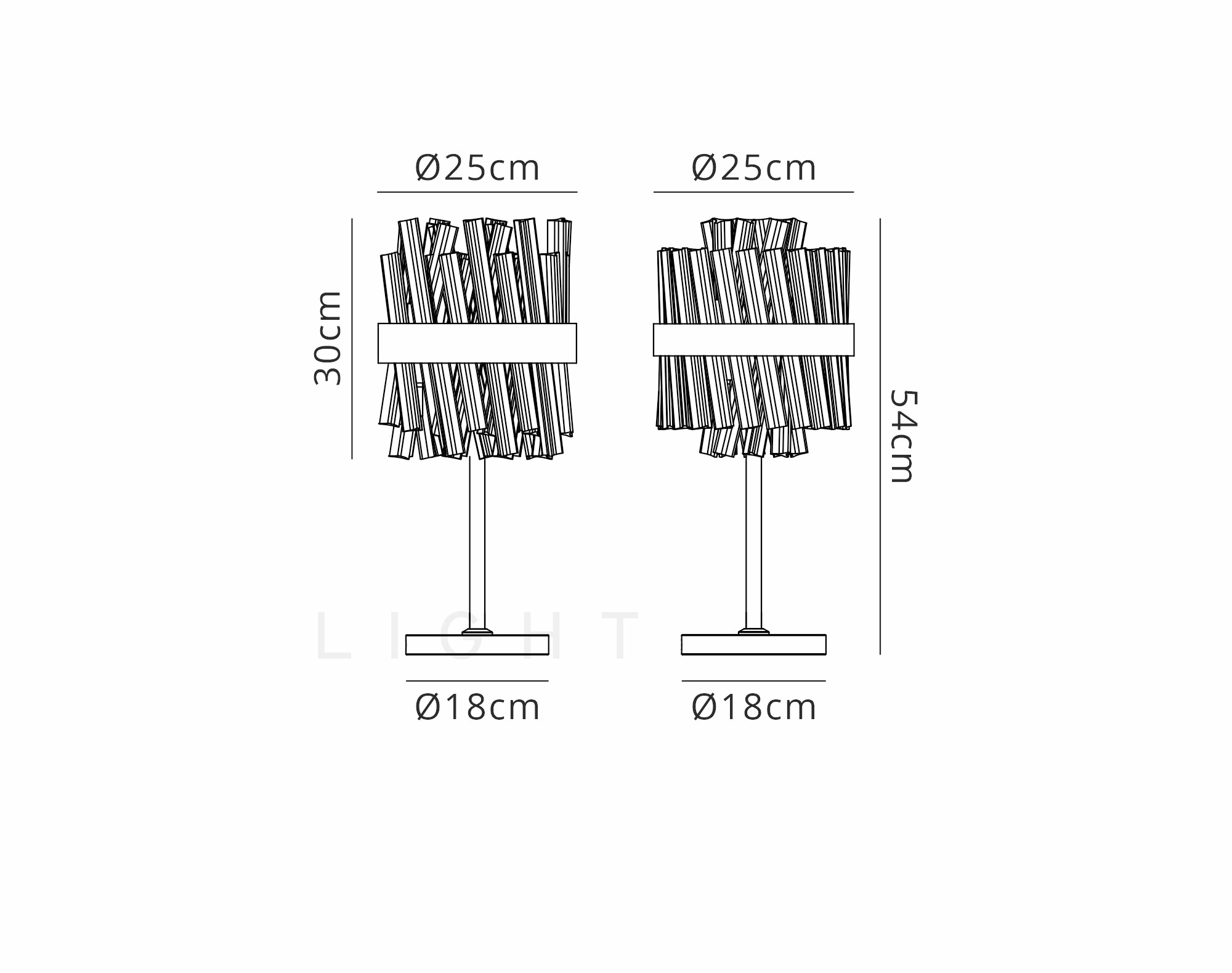 Luminosity Designs - Triton Table Lamp - Luminosity Designs Ltd