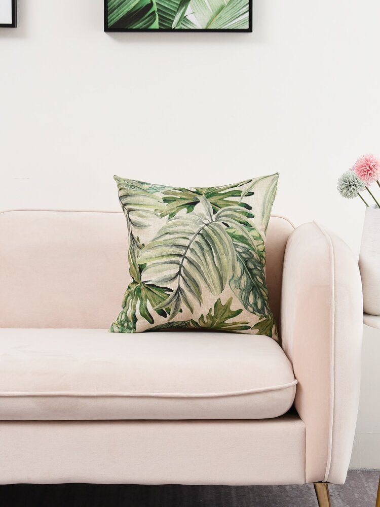 Luminosity Designs - Tropical Palm Leaf Heavy Patio Cushion - Luminosity Designs Ltd