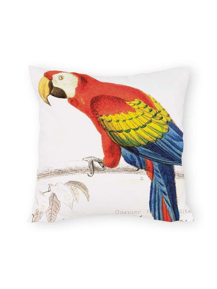 Luminosity Designs - Tropical Parrot Couch Cushion - Luminosity Designs Ltd