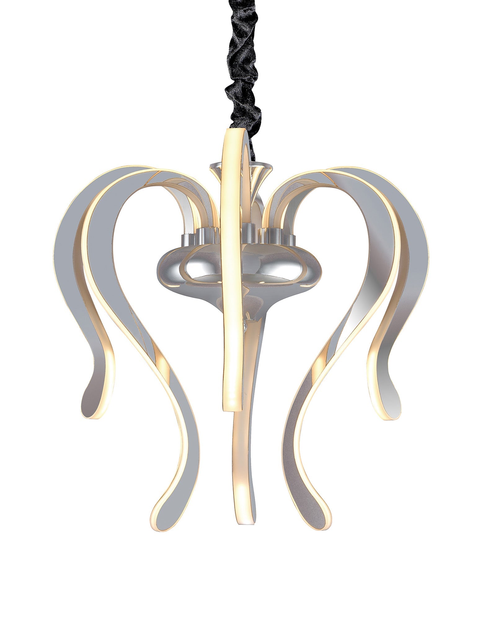 Mantra - Versailles Neon Chandelier - Lotus Edition - Luminosity Designs Ltd