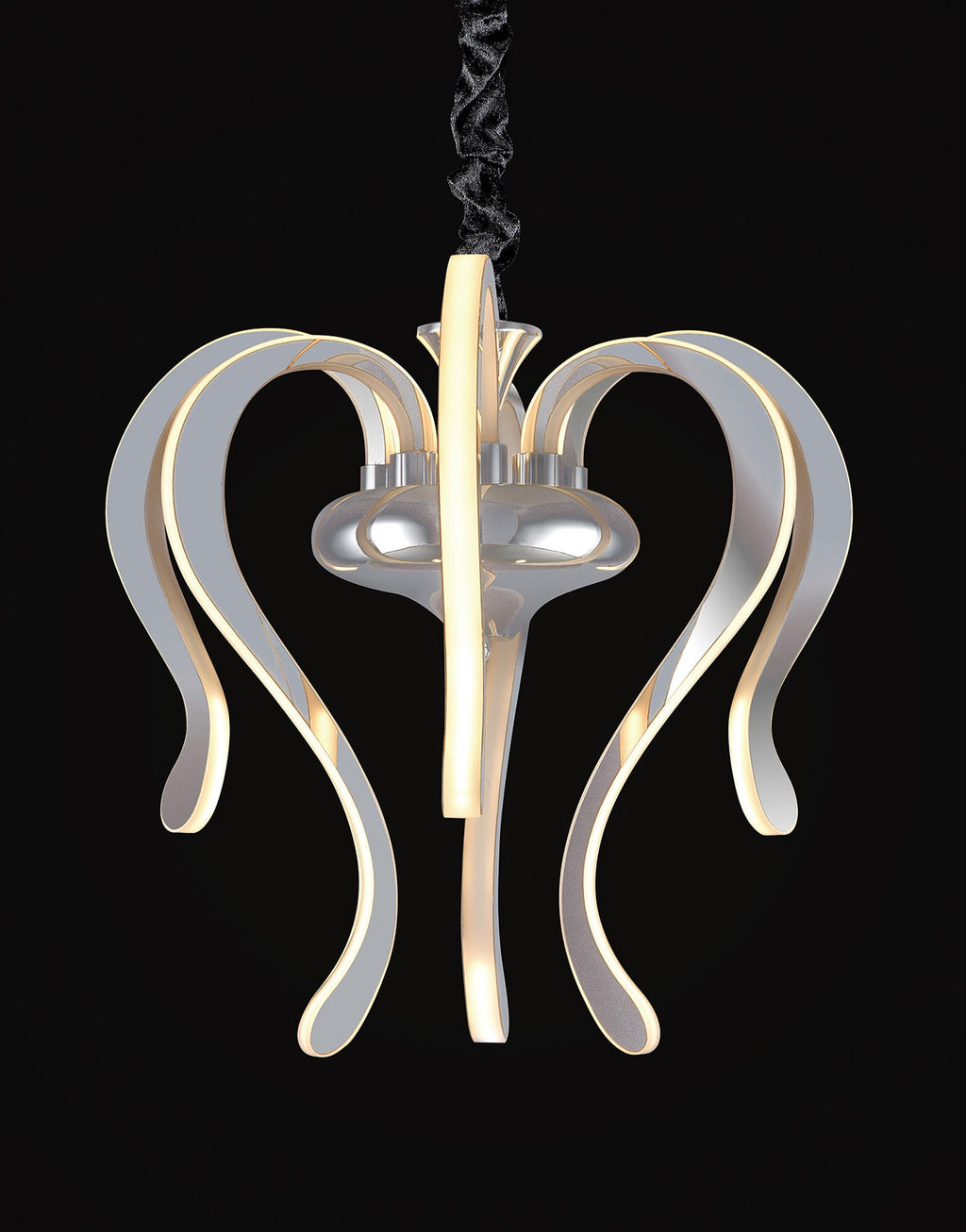 Mantra - Versailles Neon Chandelier - Lotus Edition - Luminosity Designs Ltd