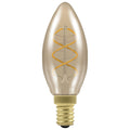 Crompton - Vintage Candle Spiral LED Filament Bulb - Luminosity Designs Ltd