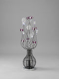 Luminosity Designs - Viola Crystal Flower Table Lamp by Cassia Twigue - Luminosity Designs Ltd