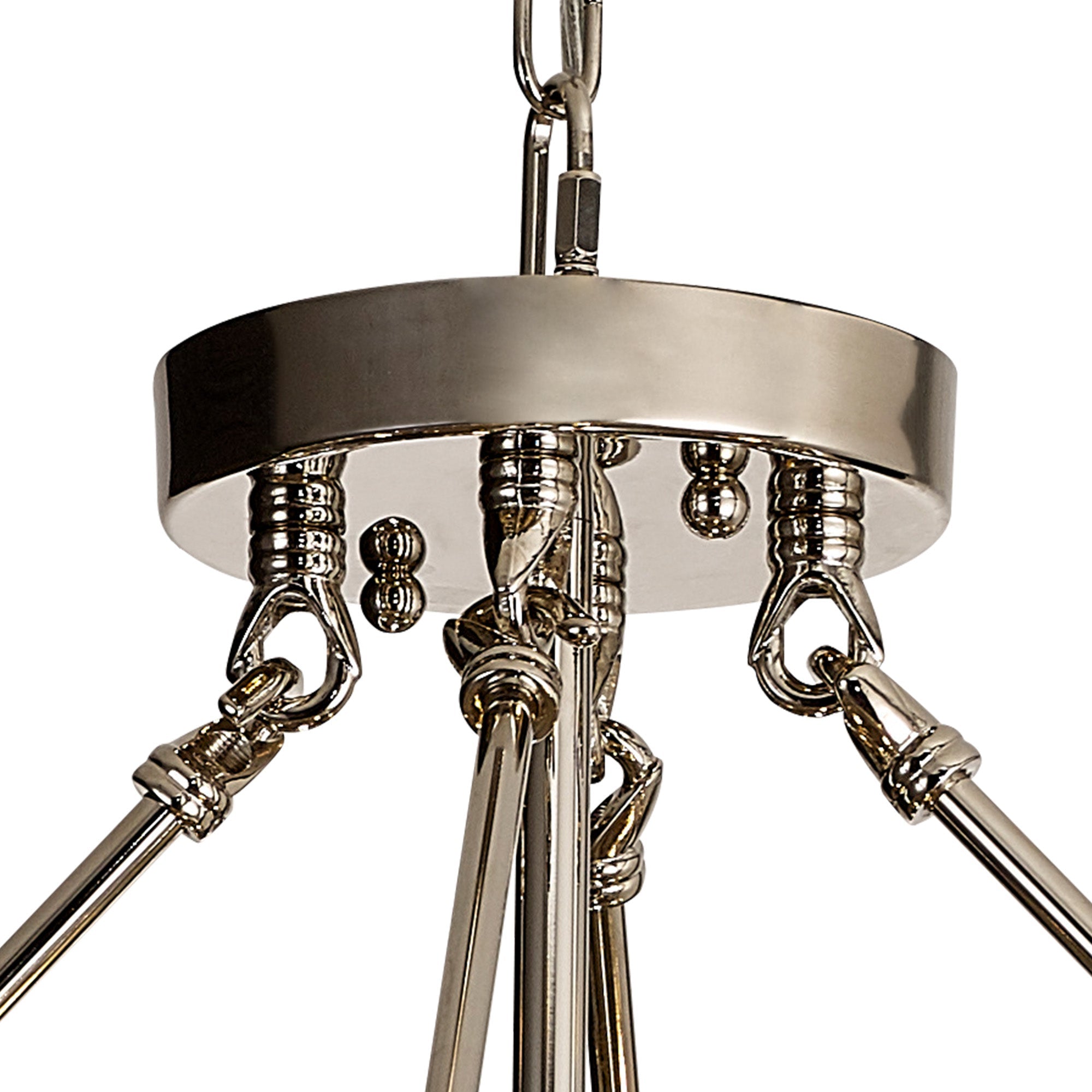 Diyas - Vivienne 4 Light Crystal Pendant / Semi Flush - Luminosity Designs Ltd