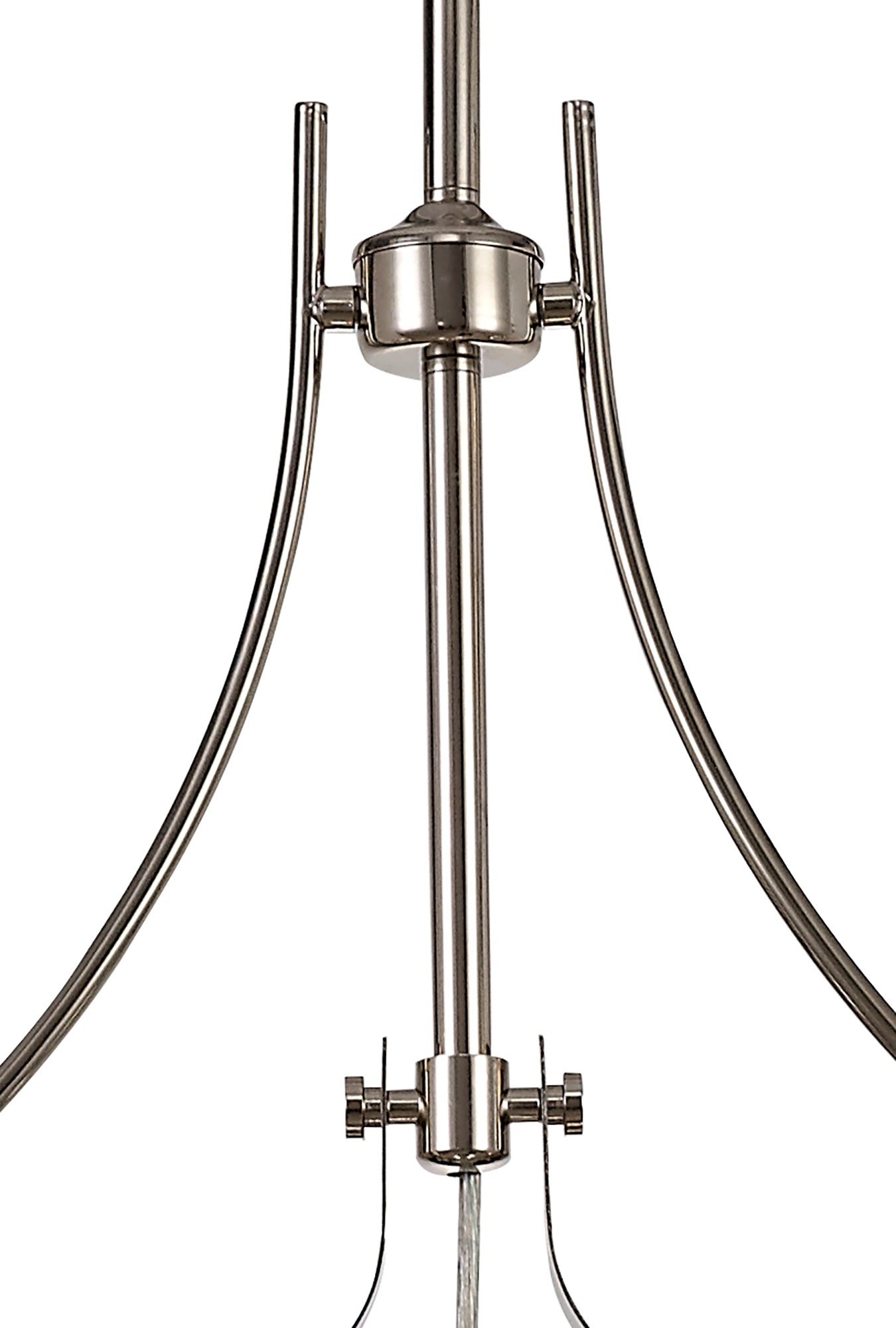 Hanger Bar Pendant with Metal Shades