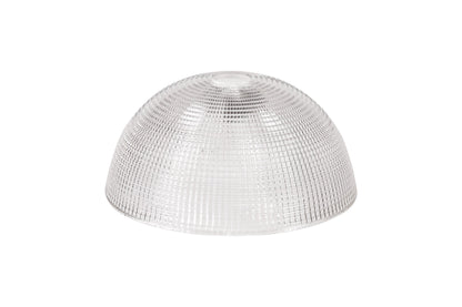 Rounded Prismatic Effect Glass Lampshade