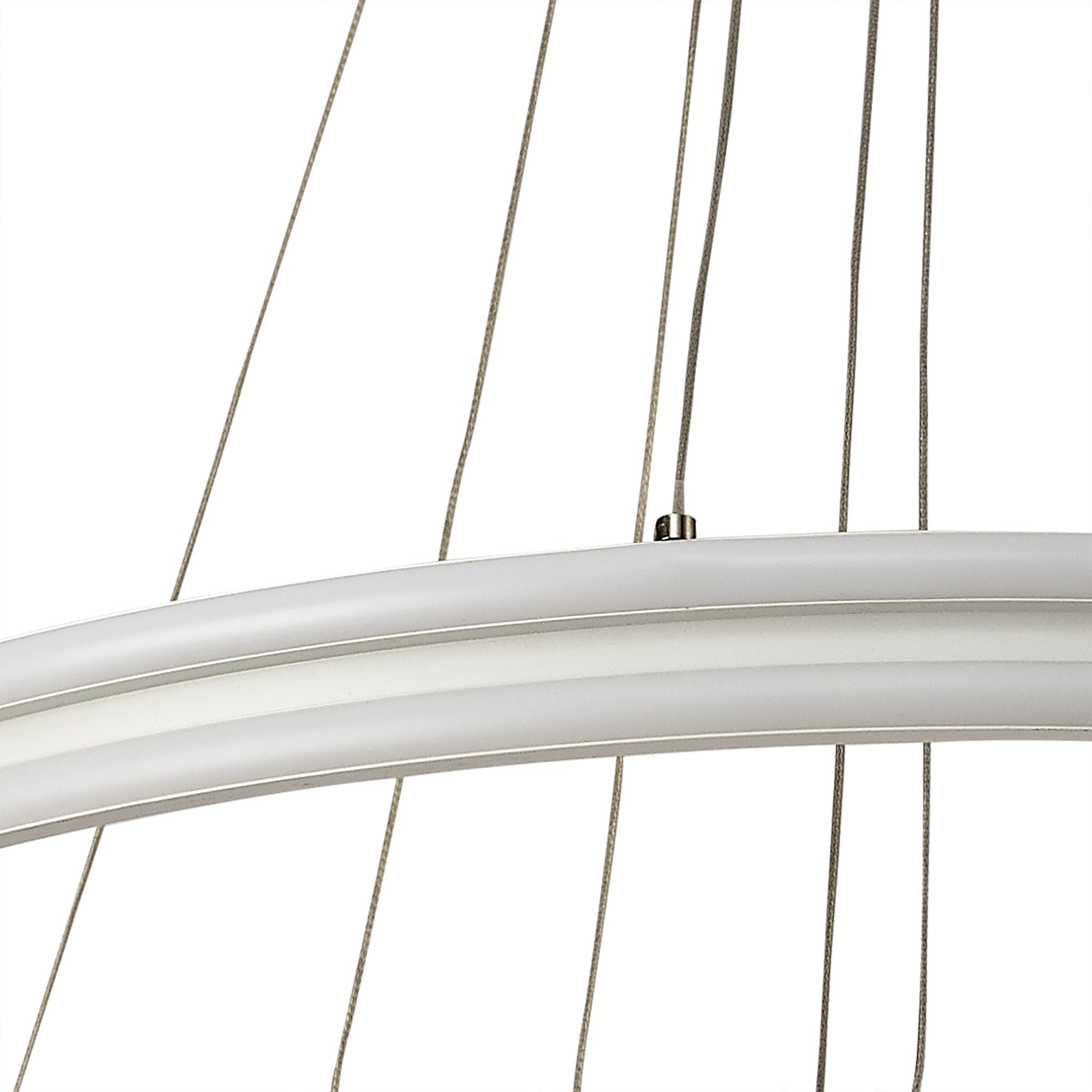 Serenity Futuristic Neon Chandelier