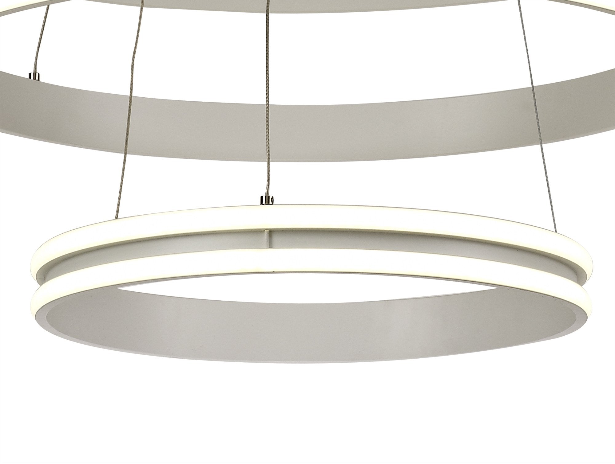 Serenity Futuristic Neon Chandelier