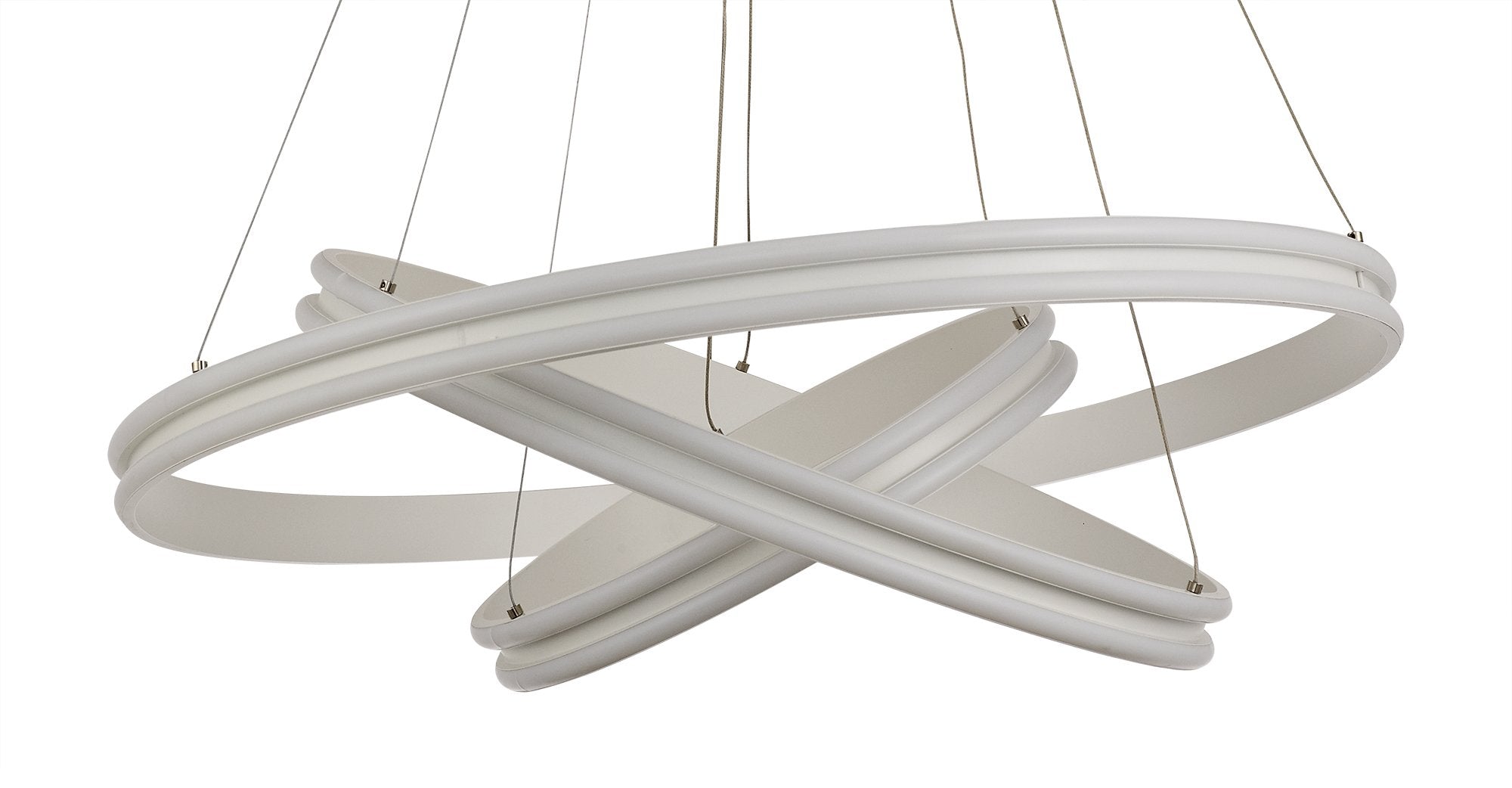 Serenity Futuristic Neon Chandelier