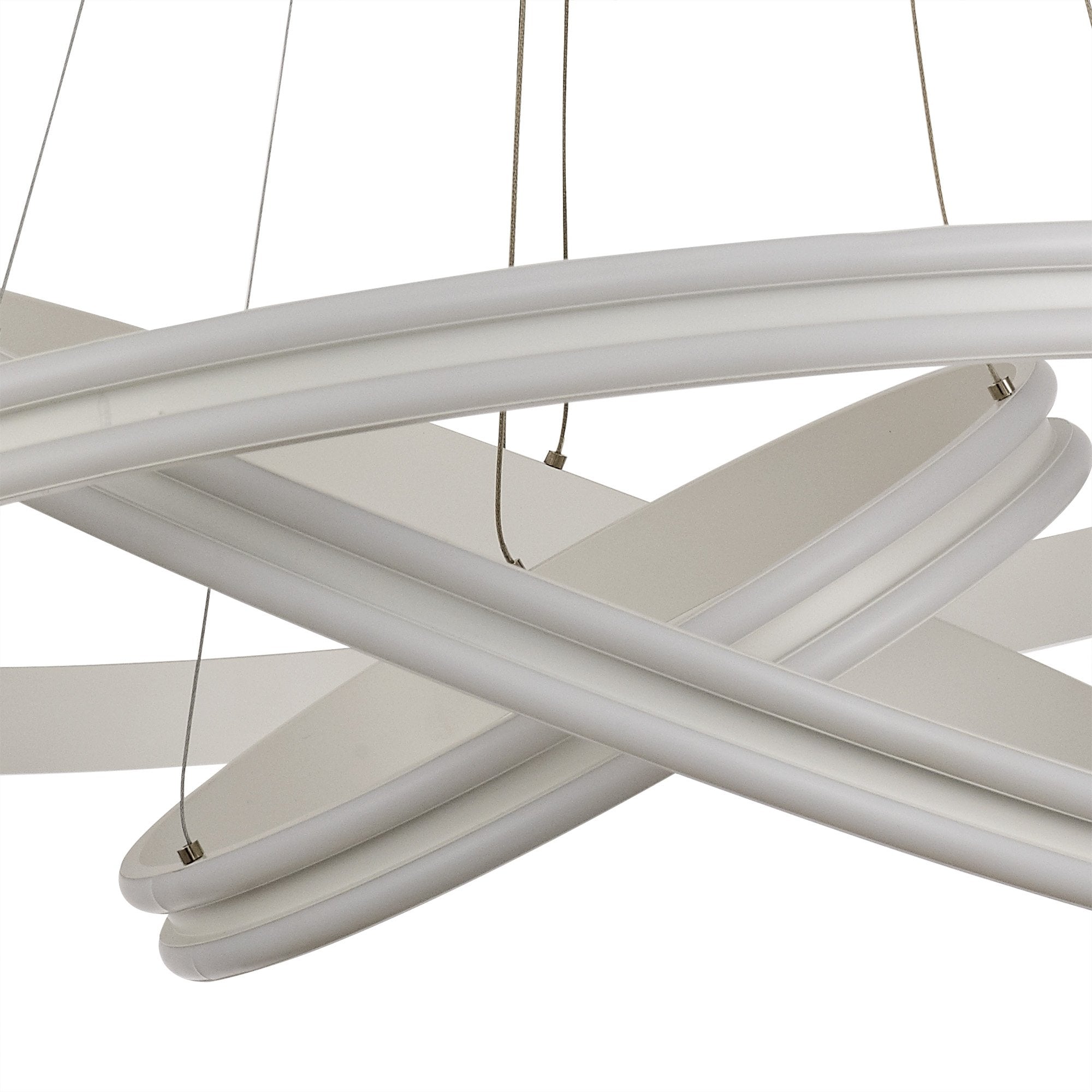 Serenity Futuristic Neon Chandelier