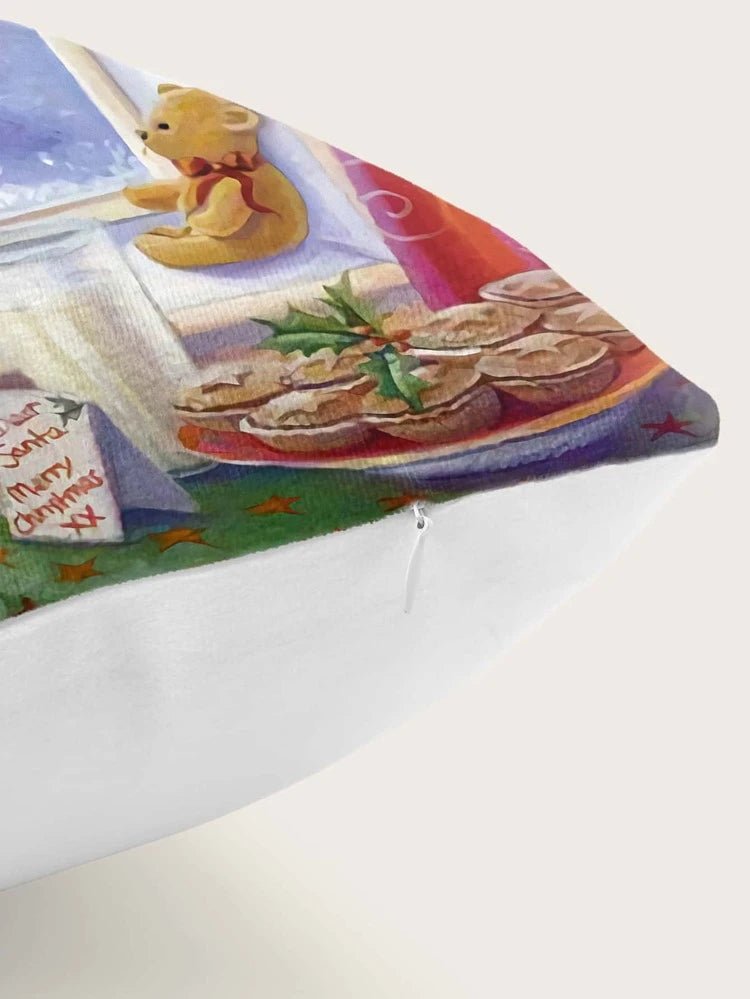 Luminosity Designs - Watching for Santa Christmas Cushion - Luminosity Designs Ltd