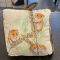 Luminosity Designs - Watercolour Fabric Doorstop - Harvest Mice - Luminosity Designs Ltd