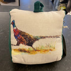 Luminosity Designs - Watercolour Fabric Doorstop - Pheasant - Luminosity Designs Ltd