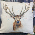 Luminosity Designs - Watercolour Stag Cushion - Luminosity Designs Ltd