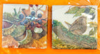 Luminosity Designs - Wildlife Vintage Style Ceramic Magnets (2 pack) - Luminosity Designs Ltd