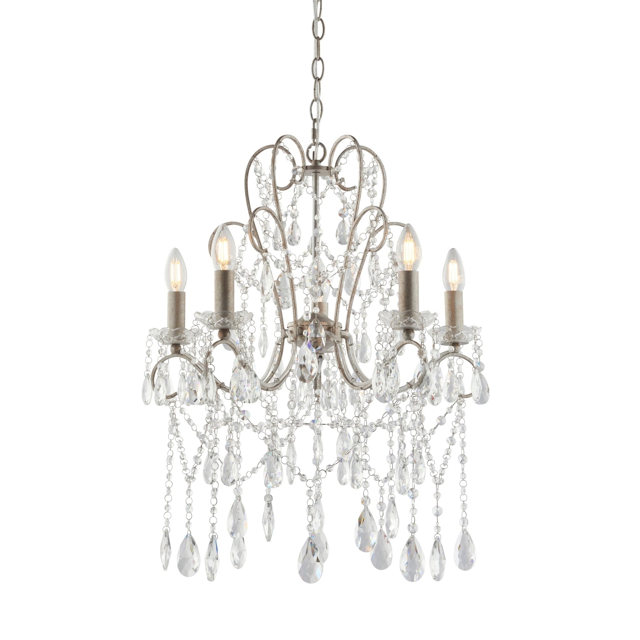 Luminosity Designs - Windsor 5 Light Aged Chandelier - Luminosity Designs Ltd